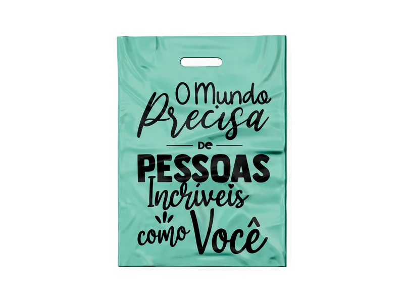 SACOLA TIFFANY O MUNDO PRECISA (PRETO)