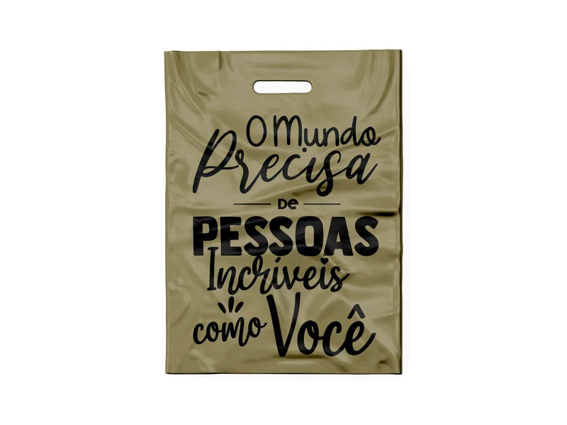 SACOLA COBRE O MUNDO PRECISA (PRETO)