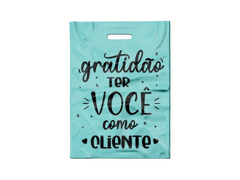 SACOLA TIFFANY GRATIDÃO-T (PRETO)