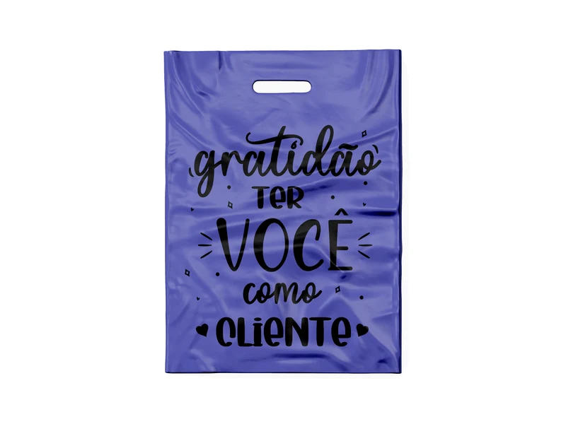 SACOLA AZUL GRATIDÃO-T (PRETO)