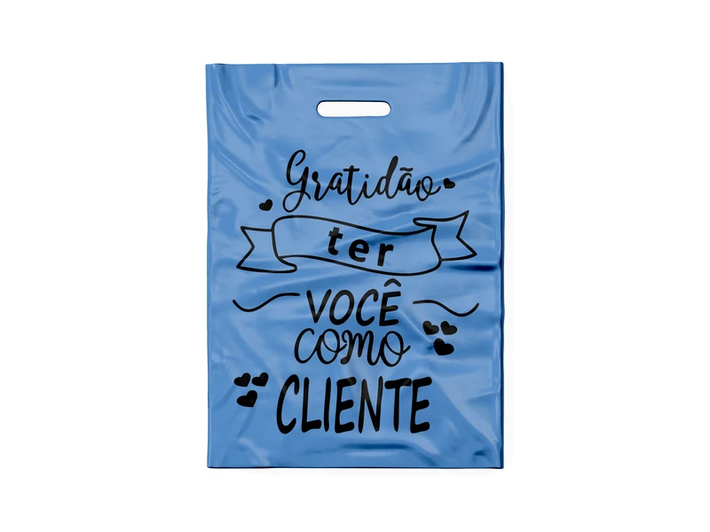 SACOLA AZUL GRATIDÃO-F (PRETO)